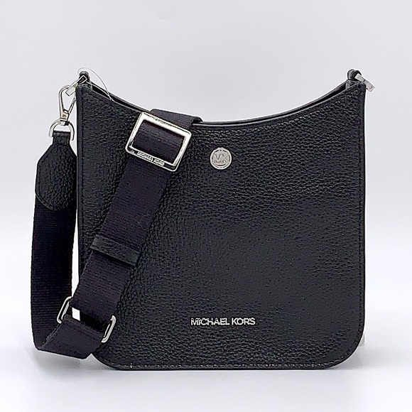 Michael Kors Handbags - MICHAEL KORS Briley Small Pebbled Leather Messengr